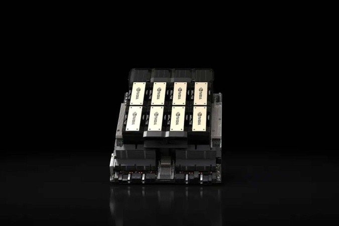 Chips H200 da Nvidia, usados em IA, são liberados para venda a Chips H200 da Nvidia, usados em IA, são liberados para venda a