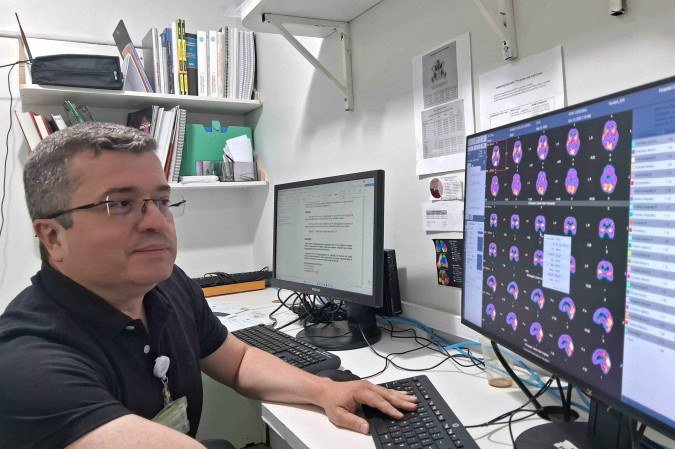 O médico nuclear Renato Marcos Amaral trouxe mais agilidade para laudos 