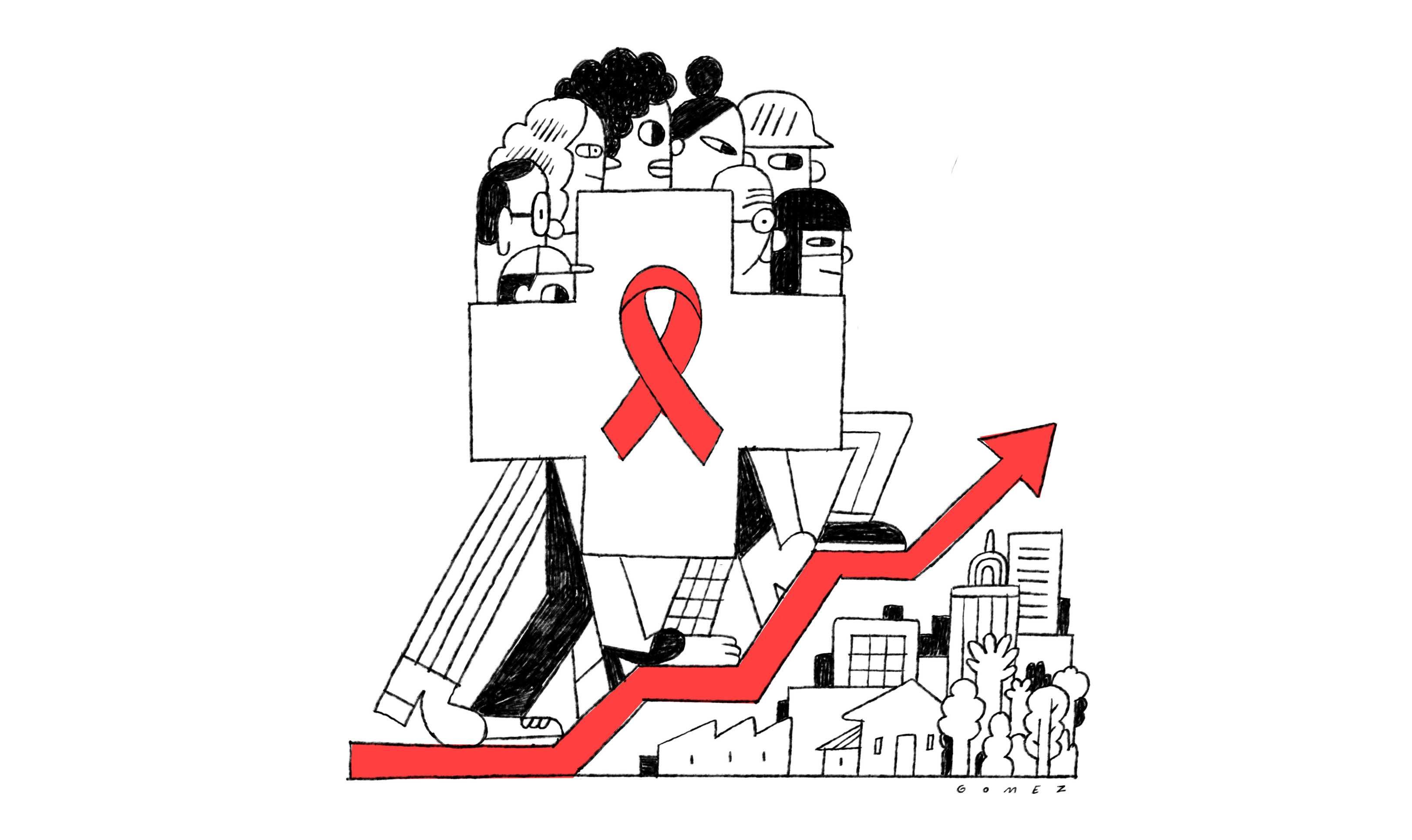 Desafios e resiliência na resposta global à Aids