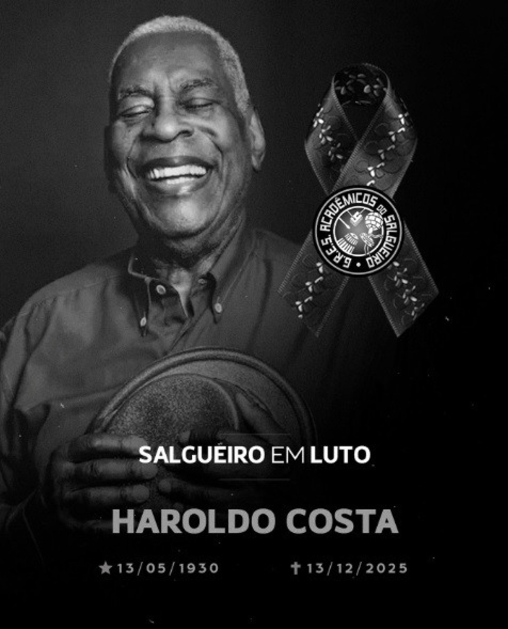 Morre Haroldo Costa, ícone da cultura afro-brasileira, aos 95 anos