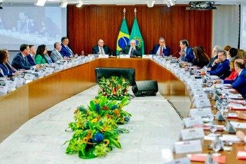 Último encontro do ano é realizado na Granja do Torto. Ao  todo, foram três reuniões ministeriais em 2025 -  (crédito:  Ricardo Stuckert/PR)