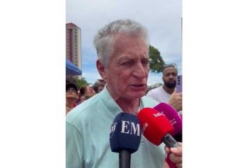 "Defender a democracia exige ir às ruas", diz Rogério Correia - SILVIA PIRES/EM/DAPRESS