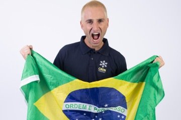 Pat Burgener disputou uma competição sob bandeira brasileira e já é o dono do melhor resultado do país -  (crédito: William Lucas/CBDN) -Pat Burgener disputou uma competição sob bandeira brasileira e já é o dono do melhor resultado do país -  (crédito: William Lucas/CBDN)