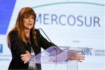 A embaixadora Gisela Padovan considera que as medidas, em votação hoje na União Europeia, podem prejudicar produtores brasileiros - (crédito: Marcelo Camargo/Agência Brasil) A embaixadora Gisela Padovan considera que as medidas, em votação hoje na União Europeia, podem prejudicar produtores brasileiros - (crédito: Marcelo Camargo/Agência Brasil)