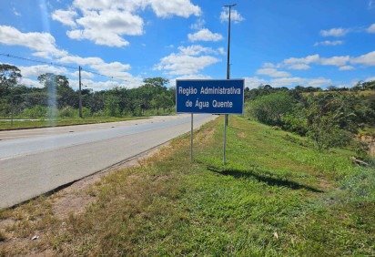 O crime aconteceu no Setor Habitacional Água Quente, próximo ao Recanto das Emas -  (crédito: Reprodução/Administração Água Quente) -O crime aconteceu no Setor Habitacional Água Quente, próximo ao Recanto das Emas -  (crédito: Reprodução/Administração Água Quente)