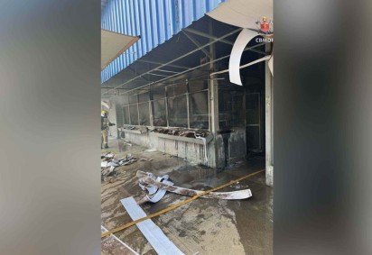Inc&ecirc;ndio em banca da Feira da Ceil&acirc;ndia mobiliza bombeiros