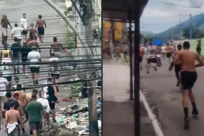 O confronto ocorreu na tarde de domingo (14), horas antes da partida disputada no Maracanã, válida pela vaga na final da Copa do Brasil - (crédito: Reprodução/Rádio Tupi) O confronto ocorreu na tarde de domingo (14), horas antes da partida disputada no Maracanã, válida pela vaga na final da Copa do Brasil - (crédito: Reprodução/Rádio Tupi)