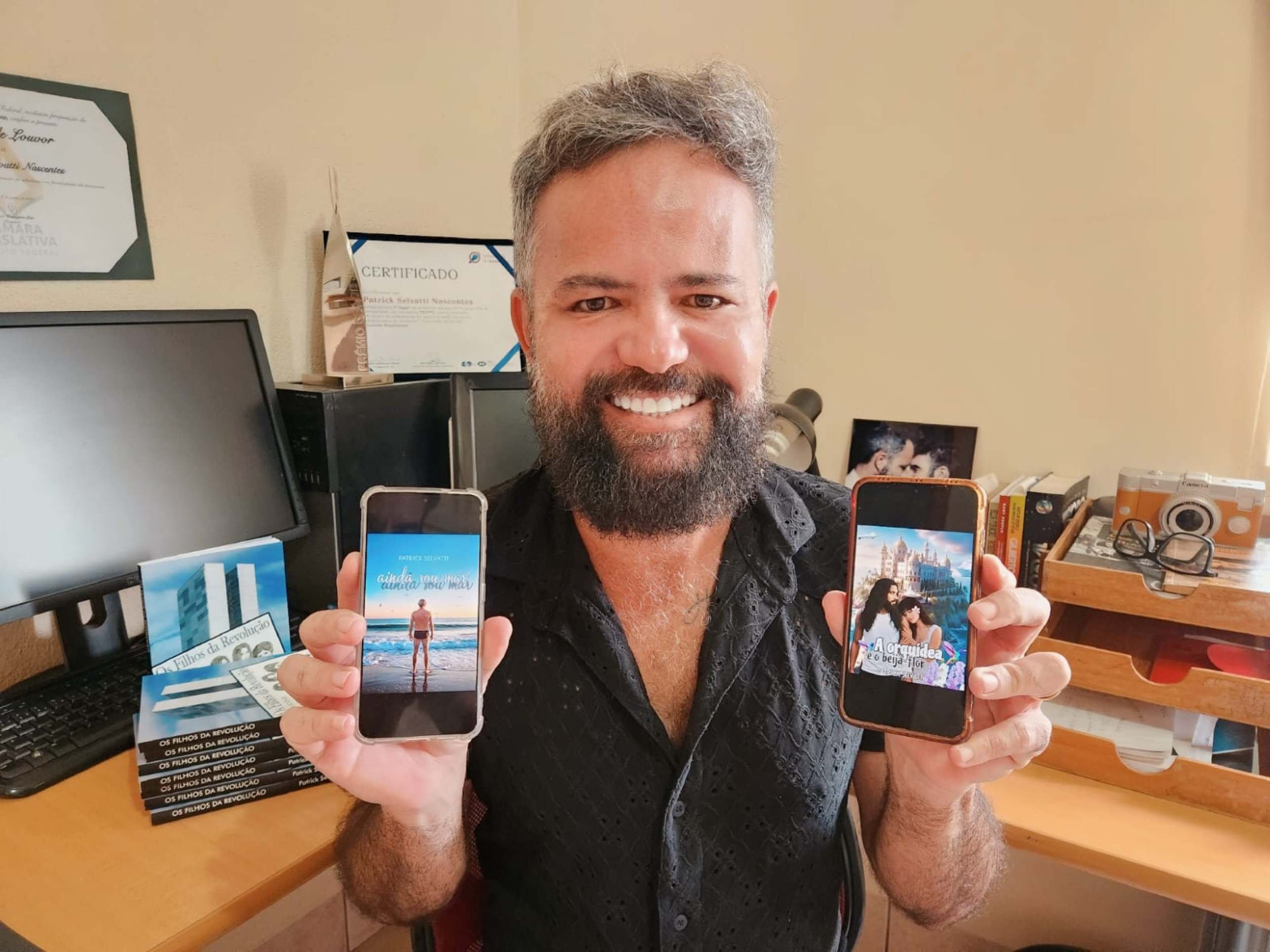 Jornalista do Correio lança dois romances digitais sobre resistência e identidade 