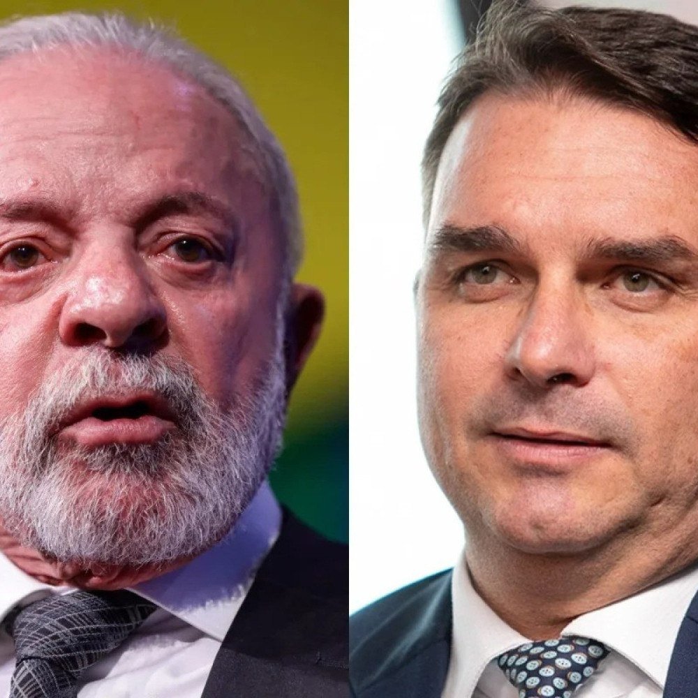 Lula e Flávio Bolsonaro empatam no 2º turno
