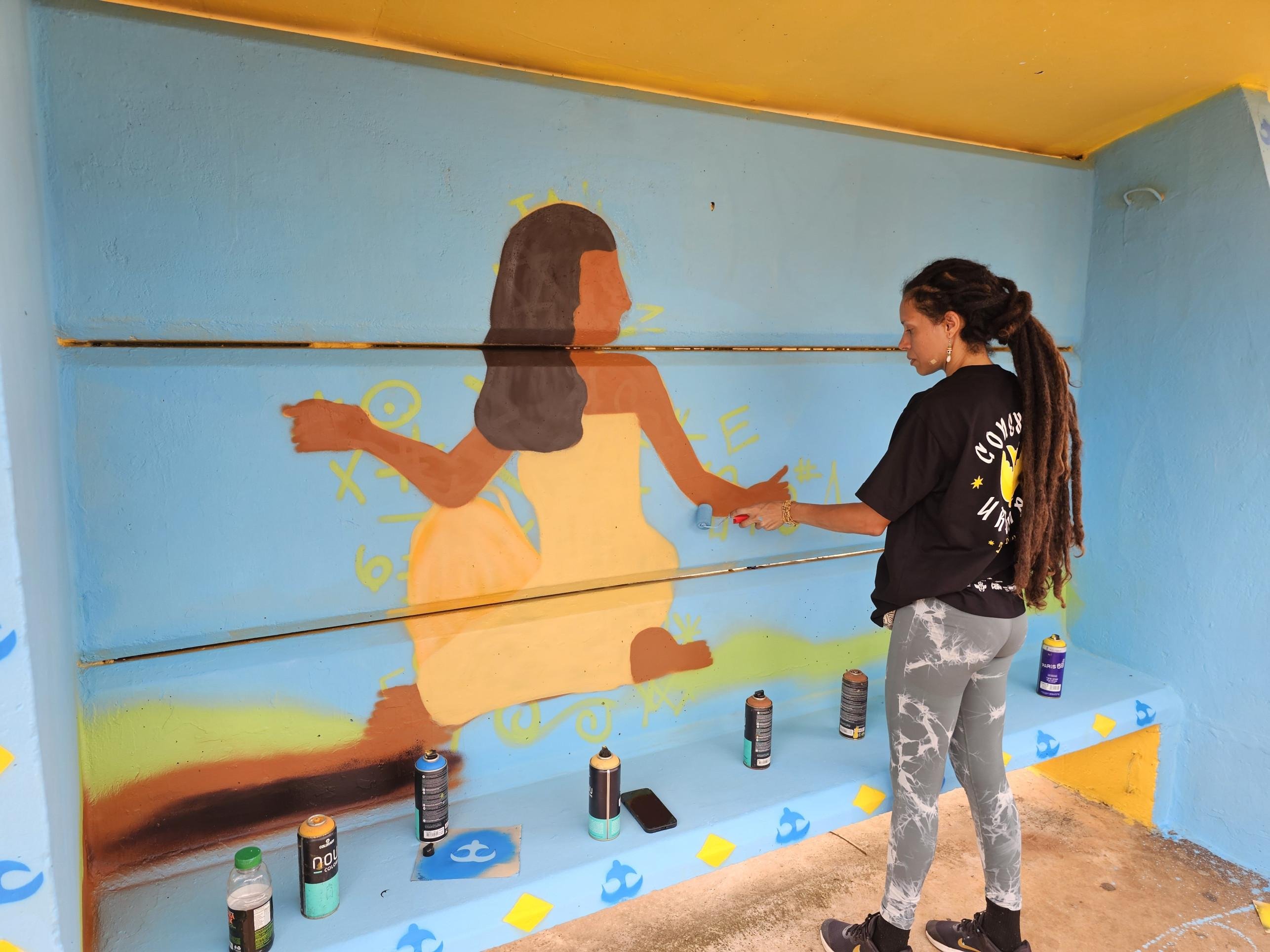 Projeto revitaliza nove paradas de ônibus de Ceilândia 