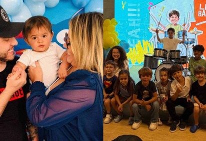 Filho de Marília Mendonça toca música da mãe em 1ª apresentação musical -  (crédito: Reprodução/Instagram) -Filho de Marília Mendonça toca música da mãe em 1ª apresentação musical -  (crédito: Reprodução/Instagram)