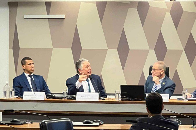 As declarações foram dadas nesta terça-feira (16/12), durante oitiva da da Comissão Parlamentar de Inquérito (CPI) do crime organizado - (crédito: Vanilson Oliveira/CB/D.A Press) As declarações foram dadas nesta terça-feira (16/12), durante oitiva da da Comissão Parlamentar de Inquérito (CPI) do crime organizado - (crédito: Vanilson Oliveira/CB/D.A Press)