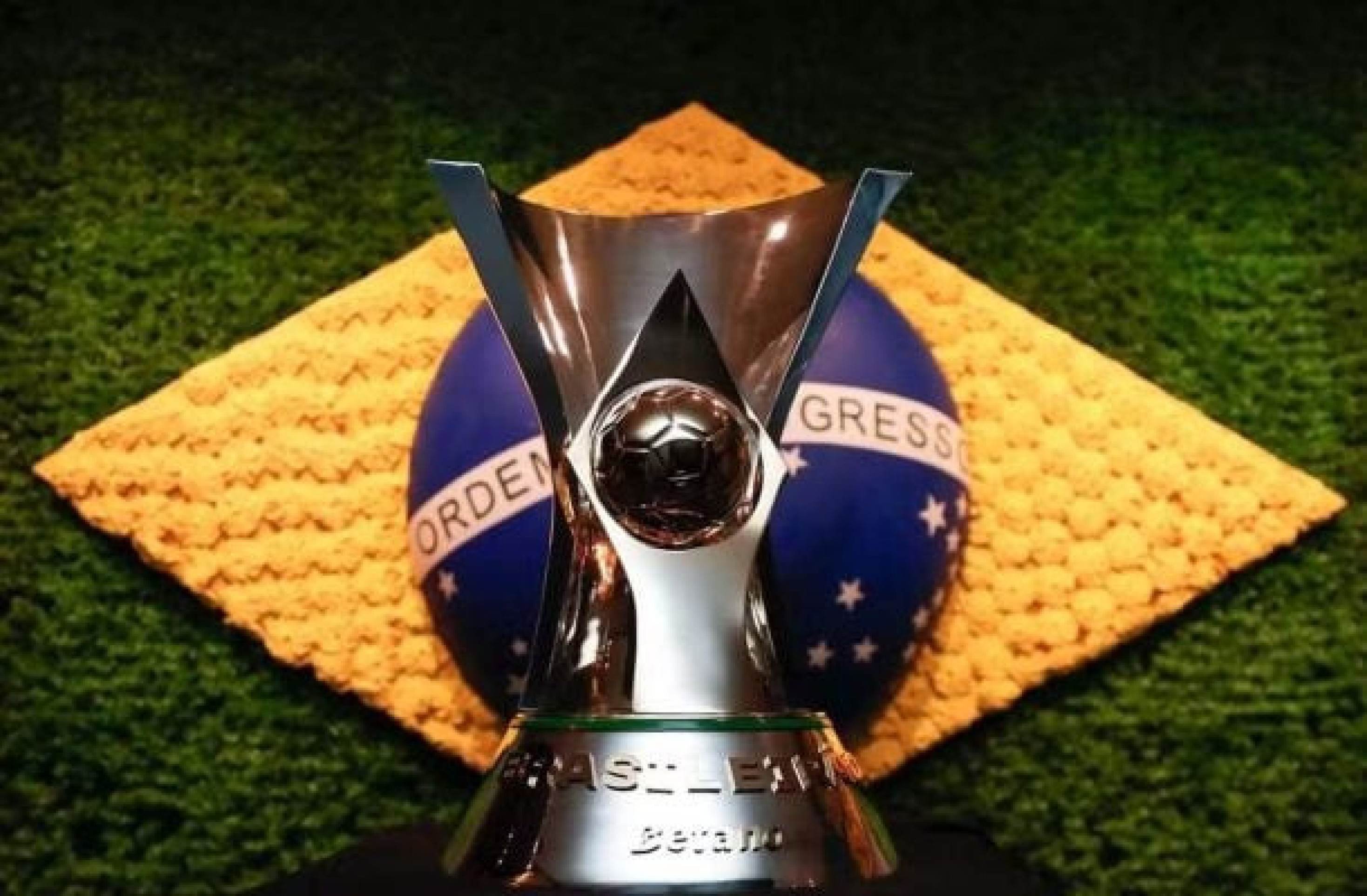A taça do Campeonato Brasileiro de 2026 -  (crédito: Foto: Lívia Villas Boas/CBF) -A taça do Campeonato Brasileiro de 2026 -  (crédito: Foto: Lívia Villas Boas/CBF)