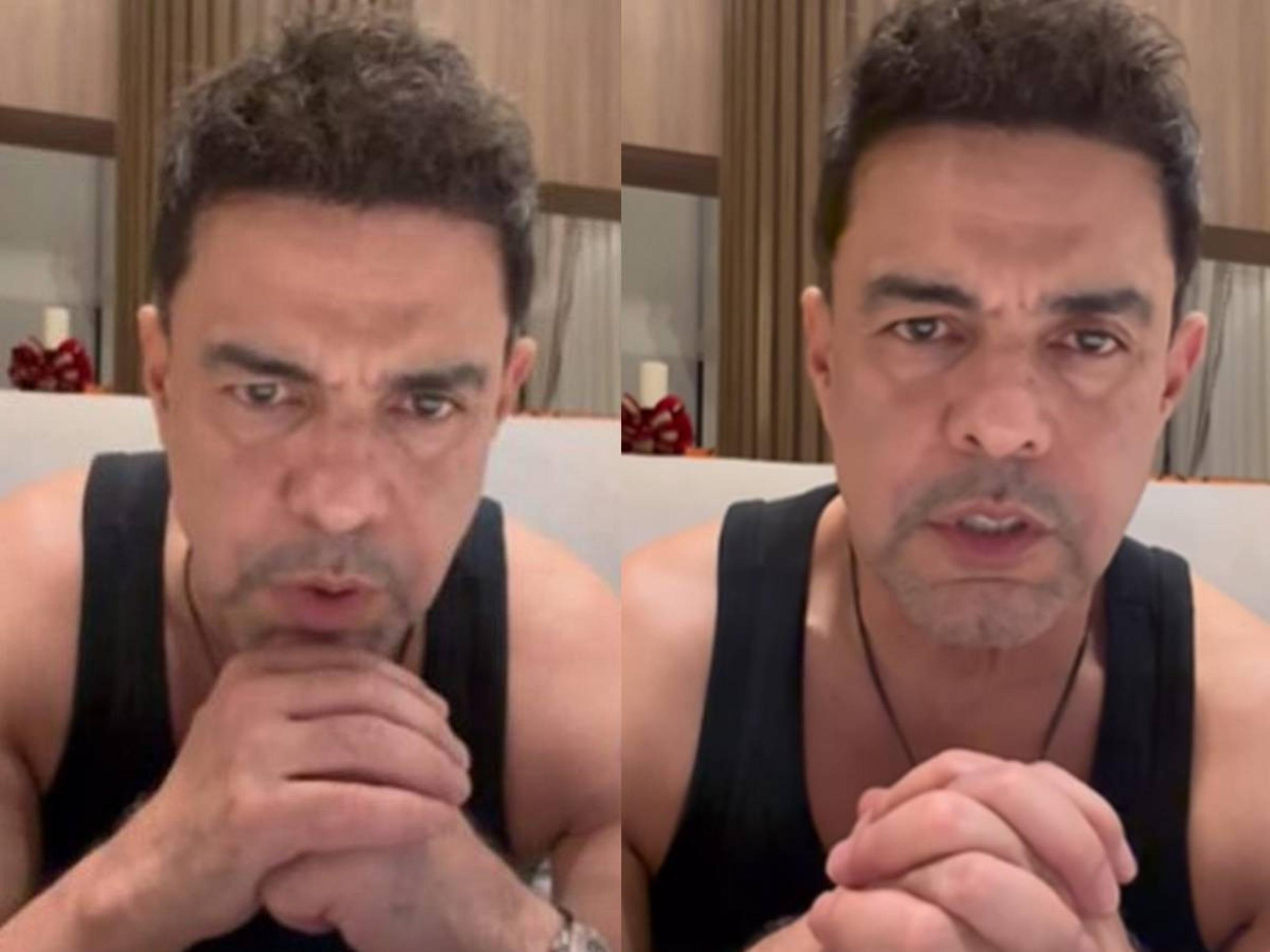 Após vídeo polêmico, Zezé Di Camargo pede desculpas às filhas de Silvio Santos - (crédito: Observatorio dos Famosos) Após vídeo polêmico, Zezé Di Camargo pede desculpas às filhas de Silvio Santos - (crédito: Observatorio dos Famosos)