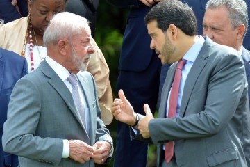  17/12/2025 - Ed Alves/CB/DA Press.Politica. Presidente Lula - Reunião Ministerial - foto oficial 2025. Granja do Torto. Na foto. Jorge Messias - Indicado por Lula ao STF.  -  (crédito:  Ed Alves CB/DA Press)