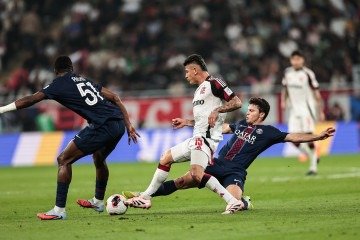 O Paris Saint-Germain sugou até a última gota de suor do Flamengo para decidir a final da Copa Intercontinental na prorrogação - (crédito: Gilvan de Souza/Flamengo) O Paris Saint-Germain sugou até a última gota de suor do Flamengo para decidir a final da Copa Intercontinental na prorrogação - (crédito: Gilvan de Souza/Flamengo)