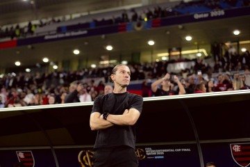 Filipe Luís poderia ter se tornado, hoje, o técnico mais vitorioso do Flamengo, ao lado de Carlinhos, com seis taças - (crédito: Adriano Fontes/Flamengo) Filipe Luís poderia ter se tornado, hoje, o técnico mais vitorioso do Flamengo, ao lado de Carlinhos, com seis taças - (crédito: Adriano Fontes/Flamengo)