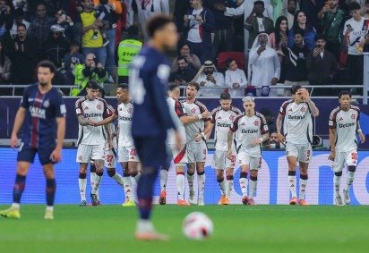Partida contra o PSG pode ser considerada boa para o Flamengo, principalmente pelo desgaste da temporada -  (crédito: Karim Jaafar/AFP) -Partida contra o PSG pode ser considerada boa para o Flamengo, principalmente pelo desgaste da temporada -  (crédito: Karim Jaafar/AFP)