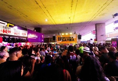Rodoviária com Samba chega a 19a edição -  (crédito: Davi Mello / Divulgação) -Rodoviária com Samba chega a 19a edição -  (crédito: Davi Mello / Divulgação)
