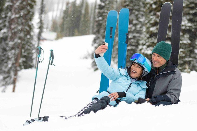 Teri Hatcher e William DeVry em Natal no Chalé