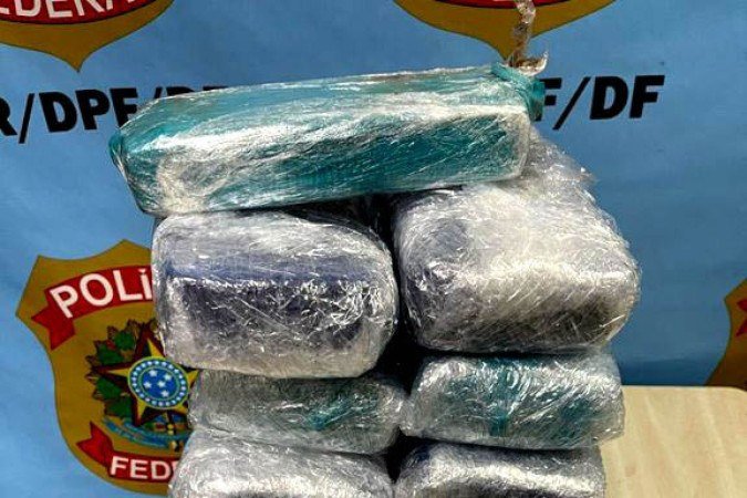 A apreensão ocorreu durante ação conjunta da Polícia Federal e da Receita Federal - (crédito: Polícia Federal/Divulgação) A apreensão ocorreu durante ação conjunta da Polícia Federal e da Receita Federal - (crédito: Polícia Federal/Divulgação)