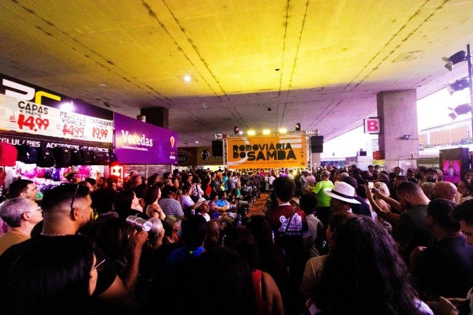 Rodoviária com Samba chega a 19a edição - (crédito: Davi Mello / Divulgação) Rodoviária com Samba chega a 19a edição - (crédito: Davi Mello / Divulgação)
