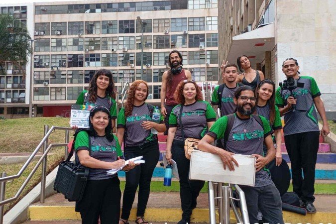 Alunos do Projeto Erudir - (crédito: Arquivo pessoal) Alunos do Projeto Erudir - (crédito: Arquivo pessoal)