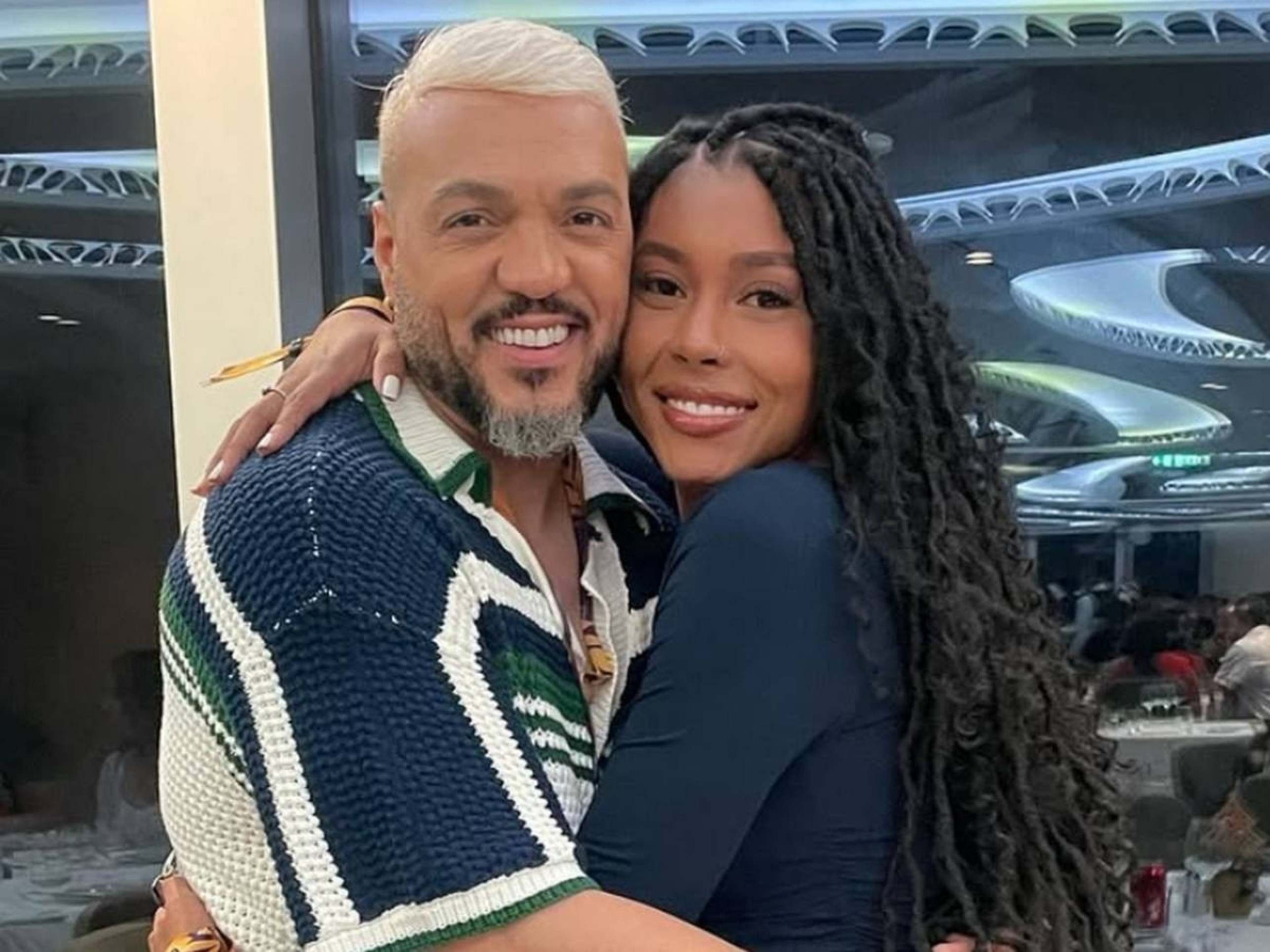 Giovanna Jacobina fala sobre relação com Belo após separação  -  (crédito: Observatorio dos Famosos)