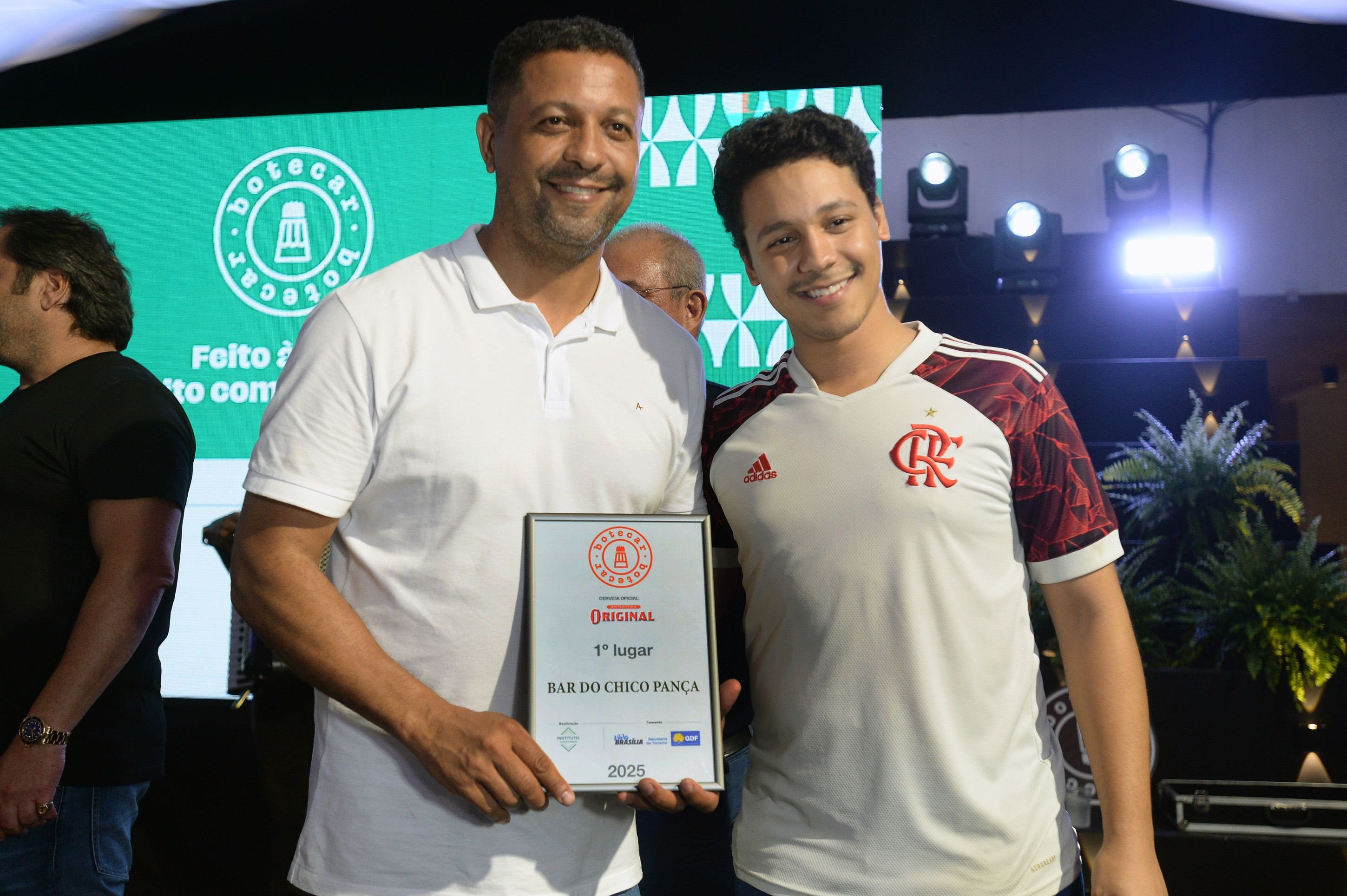 Ganhadores do Botecar 2025. Ganhandor em primeiro lugar