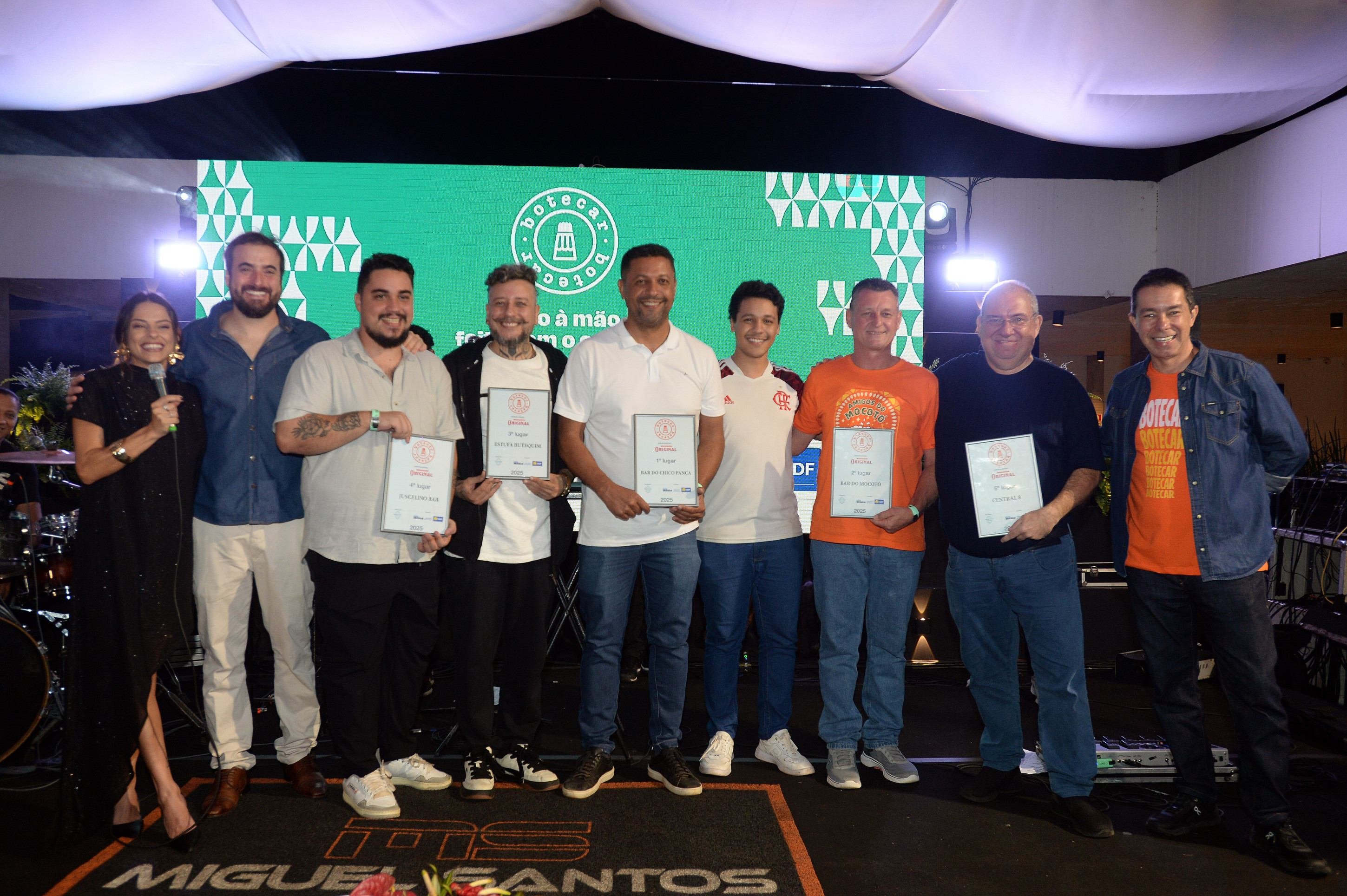 Da Asa Norte, da Asa Sul e de Vicente Pires: Bar do Chico Pan&ccedil;a, Bar do Mocot&oacute;, Estufa Botequim, Juscelino Bar e Center 8 foram os cinco campe&otilde;es desta edi&ccedil;&atilde;o do festival