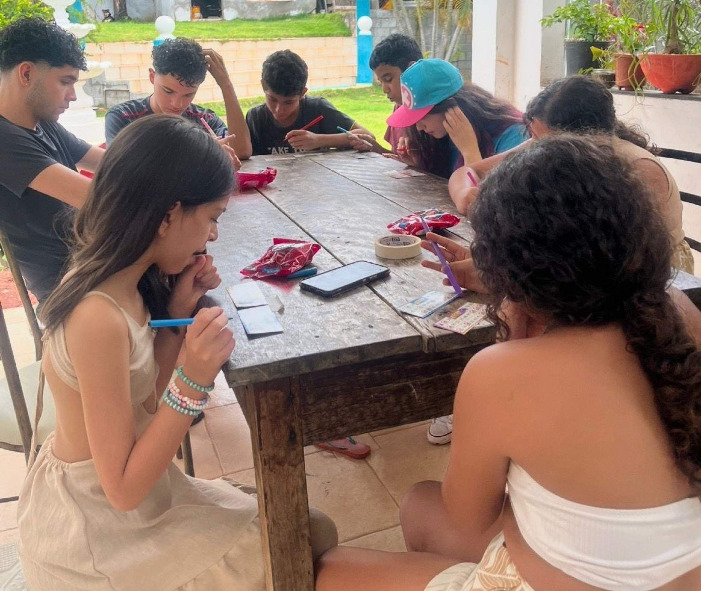 Na fam&iacute;lia de Juce, at&eacute; bingo entra na lista de brincadeiras