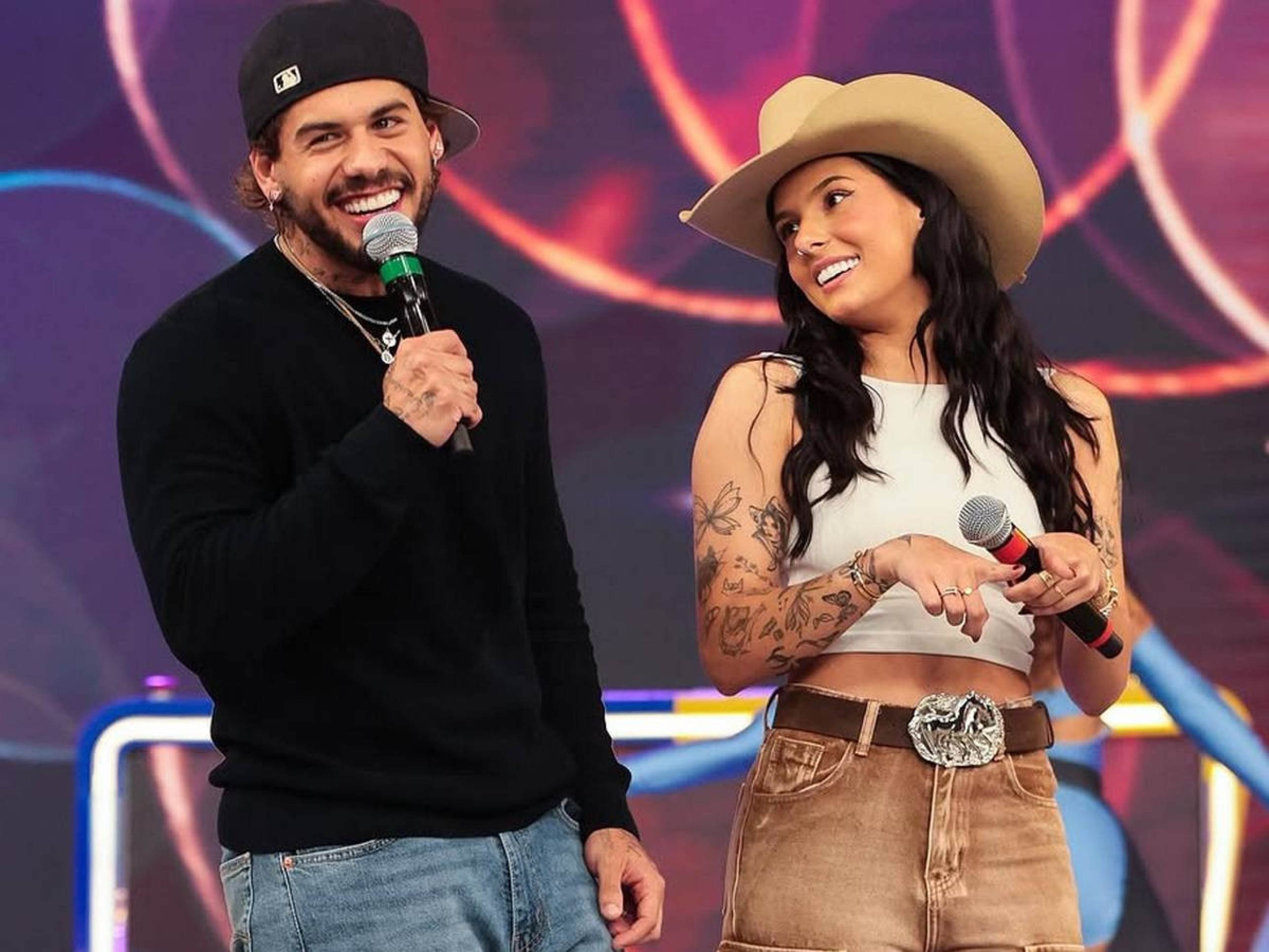 Zé Felipe reage a rumores envolvendo a sexualidade de Ana Castela -  (crédito: Observatorio dos Famosos)