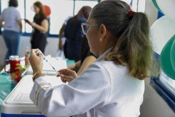Equipes de saúde atenderam população do Riacho Fundo II - (crédito: Jhonatan Cantarelle/Agência Saúde-DF) Equipes de saúde atenderam população do Riacho Fundo II - (crédito: Jhonatan Cantarelle/Agência Saúde-DF)