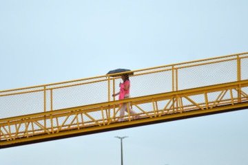 Amanhecer com chuva - Pista da Estrutural - Quinta-feira, 18 de Dezembro de 2025 - (crédito: Ed Alves/CB) Amanhecer com chuva - Pista da Estrutural - Quinta-feira, 18 de Dezembro de 2025 - (crédito: Ed Alves/CB)