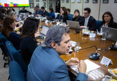 Na conversa com jornalistas, Fernando Haddad fez um balanço positivo da sua gestão à frente do Ministério da Fazenda, apesar do fiscal -  (crédito:  Diogo Zacarias) -Na conversa com jornalistas, Fernando Haddad fez um balanço positivo da sua gestão à frente do Ministério da Fazenda, apesar do fiscal -  (crédito:  Diogo Zacarias)