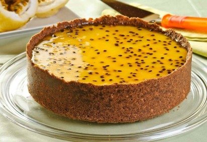 Torta de maracujá (Imagem: ArtbyPixel | Shutterstock)  -  (crédito: EdiCase) -Torta de maracujá (Imagem: ArtbyPixel | Shutterstock)  -  (crédito: EdiCase)