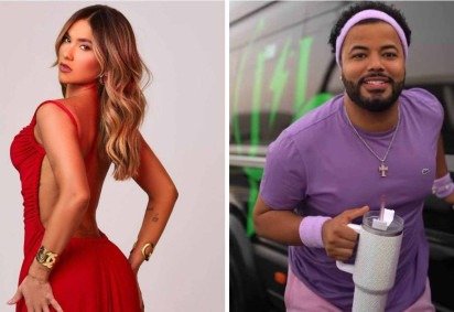 Virginia Fonseca e Hytalo Santos lideram lista de piores brasileiros de 2025, segundo canal no Youtube -  (crédito: Reprodução)