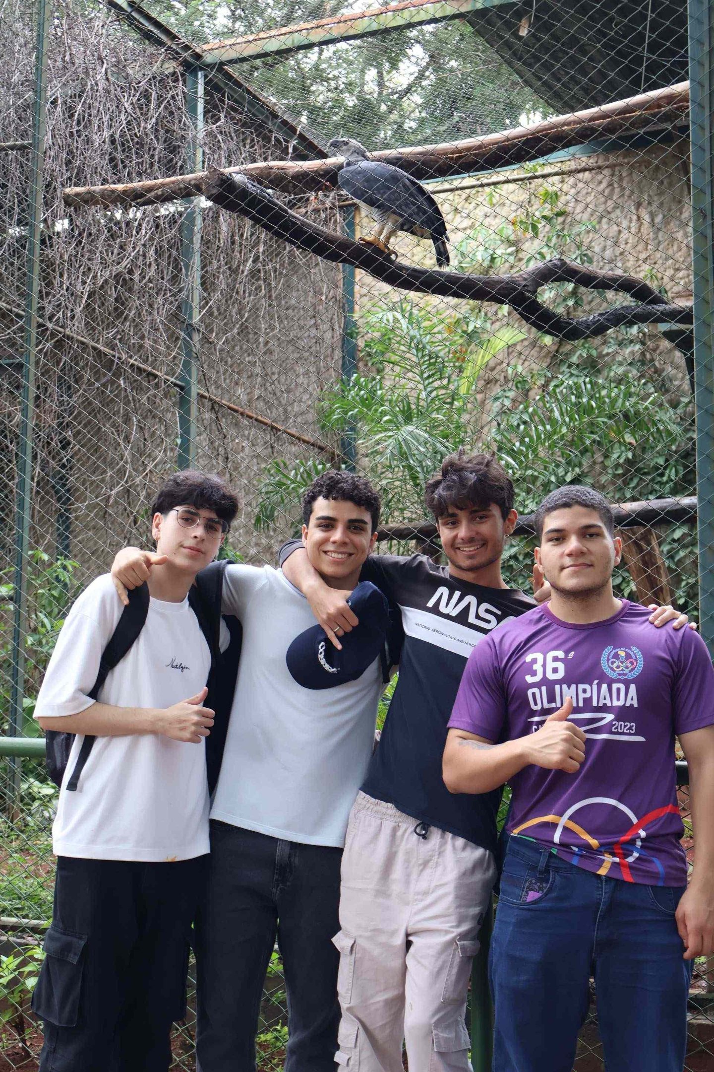  18/12/2025 Bruna Gaston CB/DA Press. Anivers&aacute;rio Zool&oacute;gico de Bras&iacute;lia. William Paiva, Luiz Matheus, Gabriel Pires, Calebe Abreu       