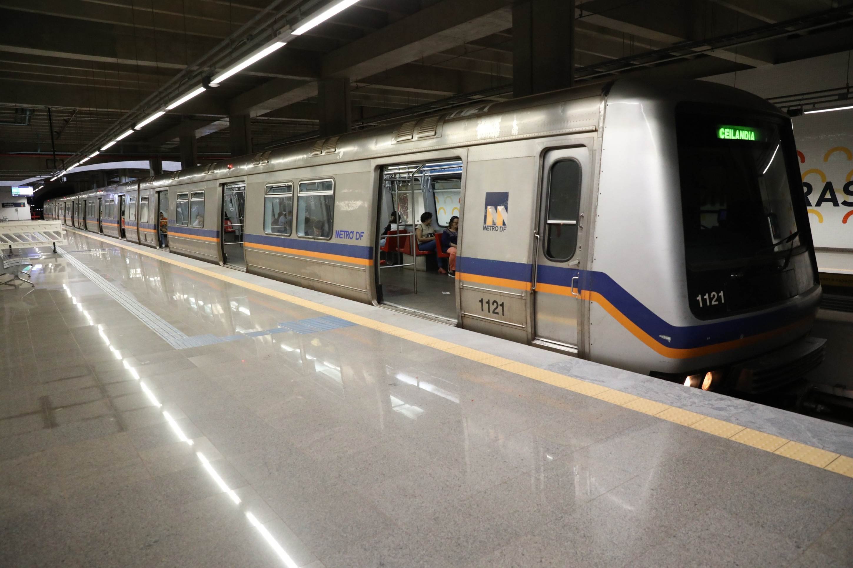 Metrô-DF reabre licitação para expansão da Linha 1, em Ceilândia