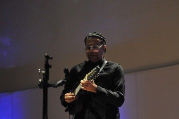 M&uacute;sico consagrado do choro, Hamilton emocionou o p&uacute;blico no Centro Cultural do TCU -  (crédito:  Guilherme Felix/CB/D.A Press                                        )