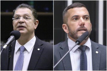 Sóstenes e Jordy são alvos de operação da PF contra desvios de cotas
 -  (crédito: Kayo Magalhães e Bruno Spada/Câmara dos Deputados)