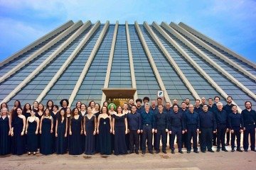 Coral Cantus Firmus coleciona medalhas e prêmios internacionais e nasceu em Brasília, 1992 -  (crédito: Divulgação )