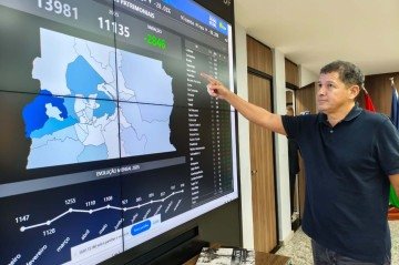 Sandro Avelar chamou atenção para a redução de homicídios nos últimos dez anos no DF -  (crédito: Secretaria de Segurança Pública) -Sandro Avelar chamou atenção para a redução de homicídios nos últimos dez anos no DF -  (crédito: Secretaria de Segurança Pública)