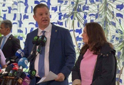 Sóstenes Cavalcante concedeu entrevista após operação da Polícia Federal -  (crédito: Raphaela Peixoto/CB/D.A Press) -Sóstenes Cavalcante concedeu entrevista após operação da Polícia Federal -  (crédito: Raphaela Peixoto/CB/D.A Press)