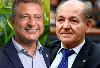 Dr. Flávio (esq.) é o atual secretário de Agricultura do Rio de Janeiro; José Olímpio (dir.) é vinculado à Igreja Mundial do Poder de Deus e já assumiu o mandato de Eduardo em março deste ano. -  (crédito: Reprodução) -Dr. Flávio (esq.) é o atual secretário de Agricultura do Rio de Janeiro; José Olímpio (dir.) é vinculado à Igreja Mundial do Poder de Deus e já assumiu o mandato de Eduardo em março deste ano. -  (crédito: Reprodução)