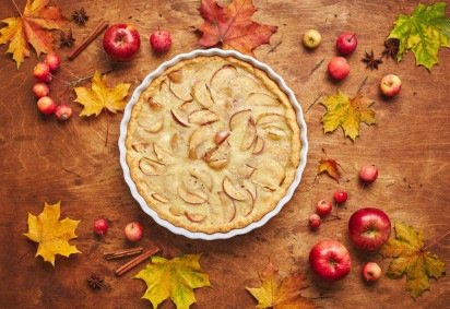 Torta de maçã vegana (Imagem: Irina Burakova | Shutterstock) -  (crédito: EdiCase) -Torta de maçã vegana (Imagem: Irina Burakova | Shutterstock) -  (crédito: EdiCase)