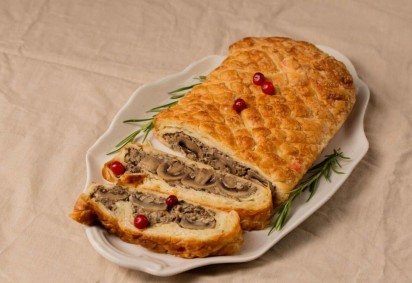 Wellington de cogumelos (Imagem: Malivan_Iuliia | Shutterstock) -  (crédito: EdiCase) -Wellington de cogumelos (Imagem: Malivan_Iuliia | Shutterstock) -  (crédito: EdiCase)