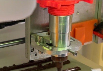 A impress&atilde;o 3D de alimentos ganhou destaque nesta quinta-feira (19/20), no shopping Conjunto Nacional, durante o evento Printer Chef -  (crédito: Mariana Menh&ocirc;/ CB. DA.) -A impress&atilde;o 3D de alimentos ganhou destaque nesta quinta-feira (19/20), no shopping Conjunto Nacional, durante o evento Printer Chef -  (crédito: Mariana Menh&ocirc;/ CB. DA.)