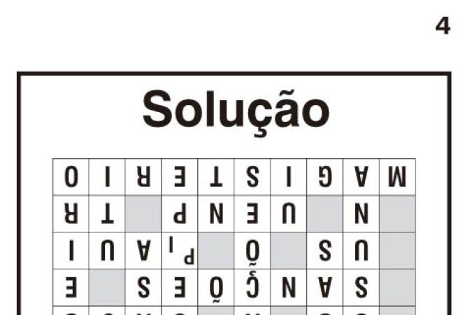 Credito: Coquetel/Divulgacao. Solucao do jogo Palavras Cruzadas Diretas. Publicar em 24/12/2025.