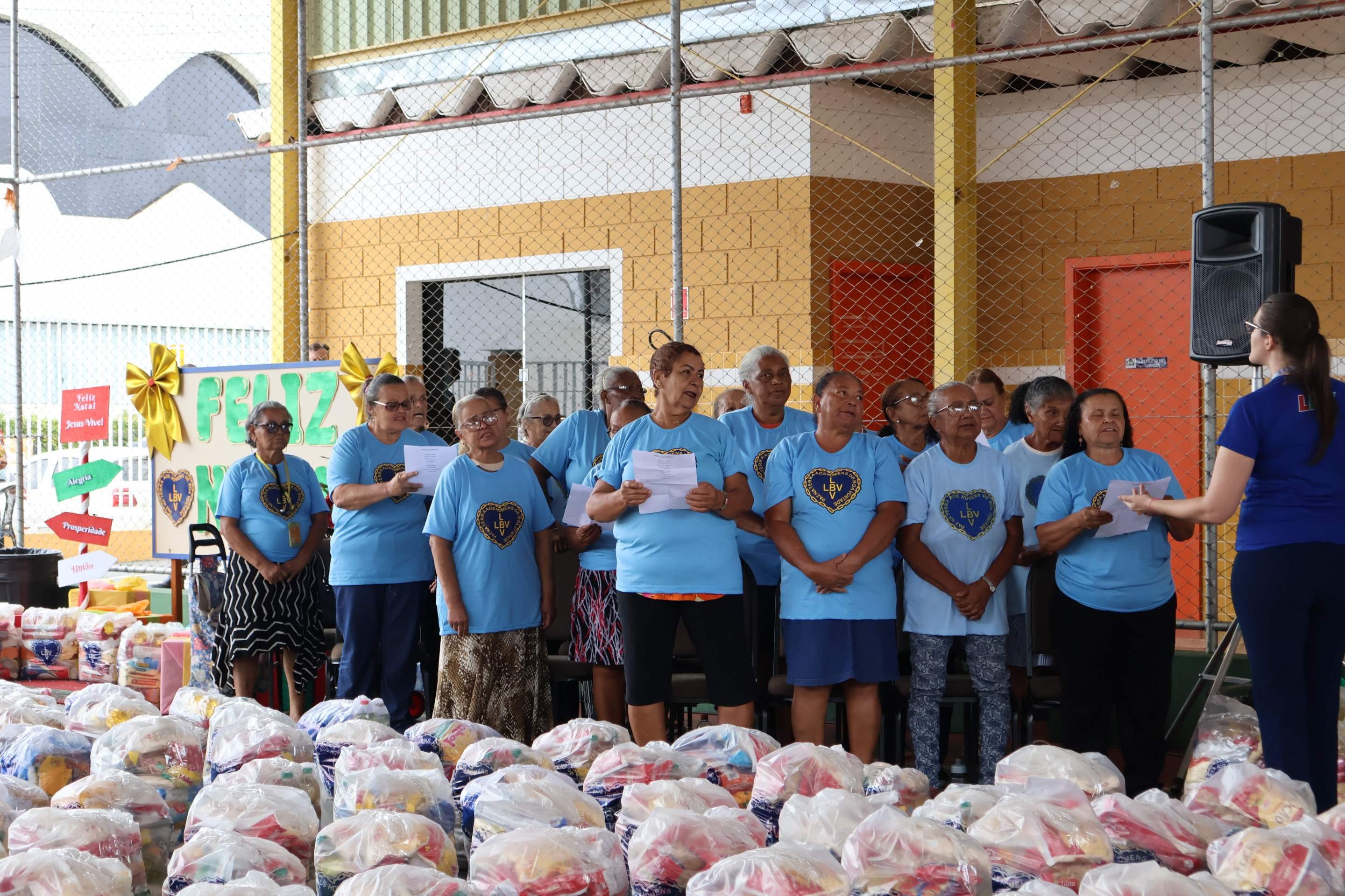  19/12/2025 Bruna Gaston CB/DA Press. Natal permanente Jesus, p&atilde;o nosso de cada dia. LBV       